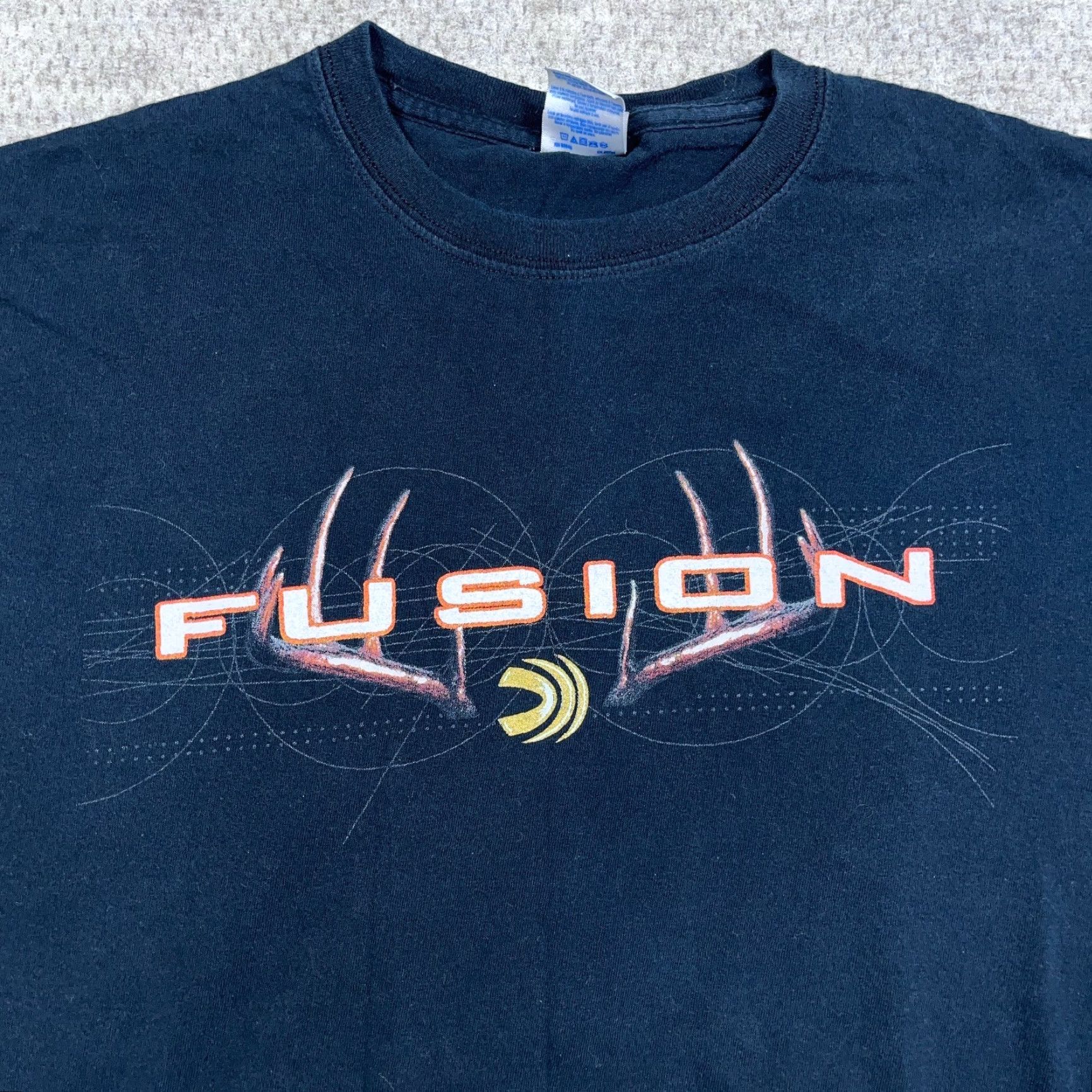 Gildan VINTAGE Brock Lesnar Shirt Men XL Black Tee Fusion Ammo MMA Wrestling Adult Y2K Size US XL / EU 56 / 4 - 3 Thumbnail