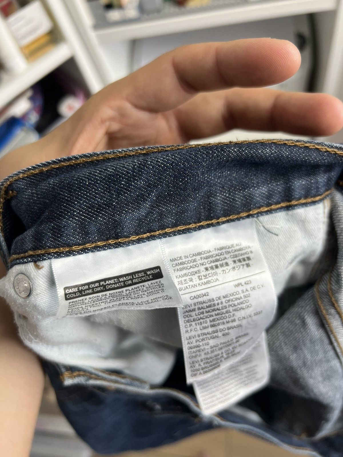 Levi's × Vintage Vintage Levi’s 569 baggy denim shorts 36 casual loose skate Size US 36 / EU 52 - 6 Thumbnail