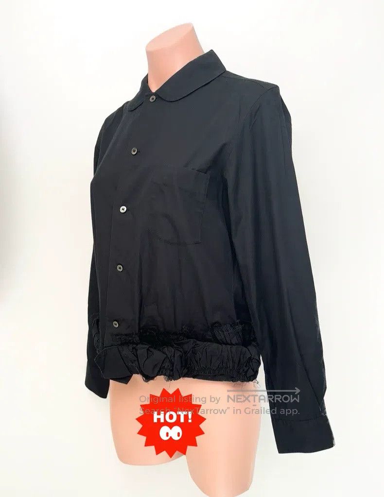 Comme des Garcons Comme Des Garcons Collared Ruffle Shirt Size M / US 6-8 / IT 42-44 - 3 Thumbnail