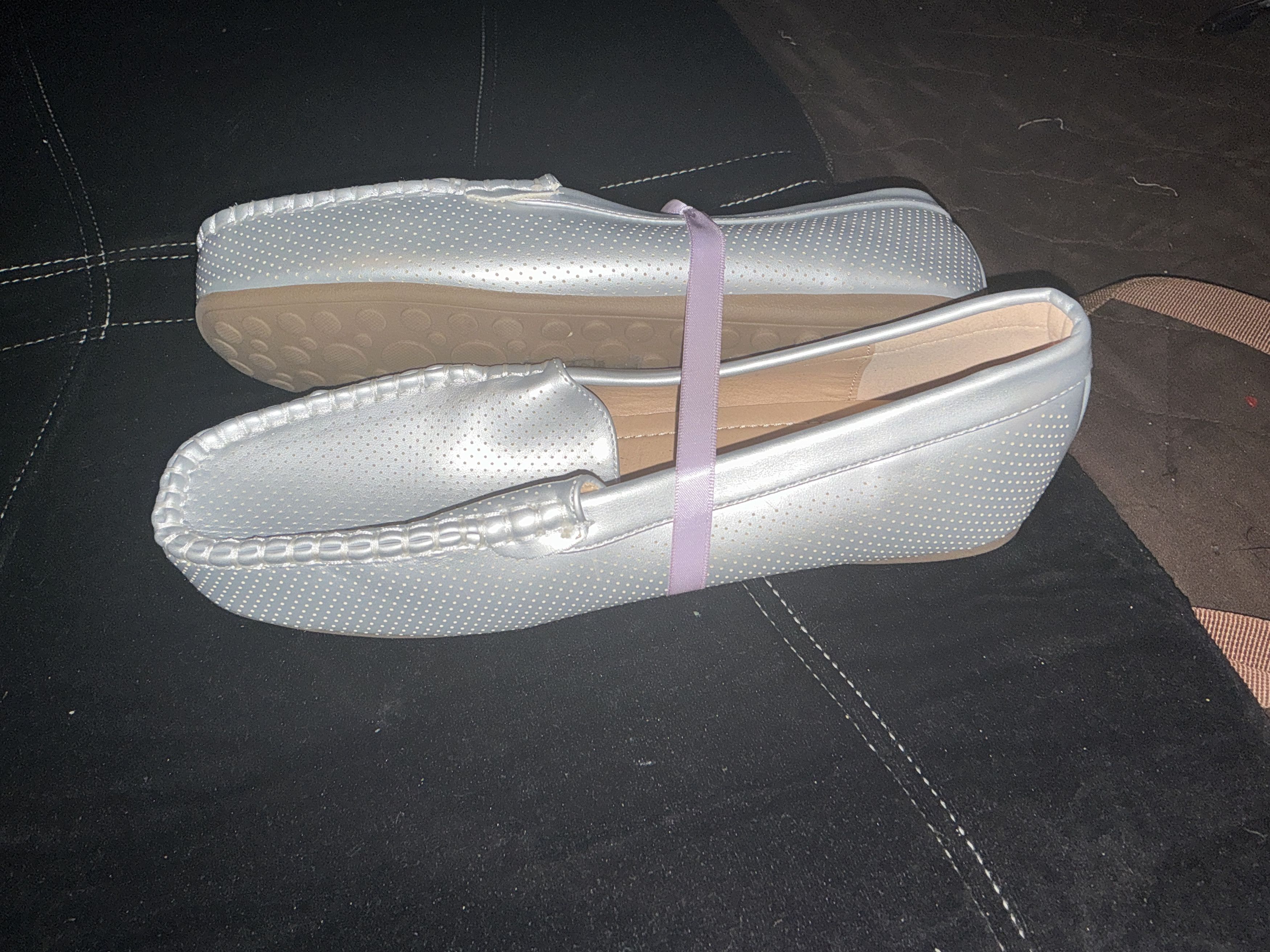 Other Silver Comfortfear Loafers Size 8 -, $40 OBO! Size US 8 / IT 38 - 5 Thumbnail