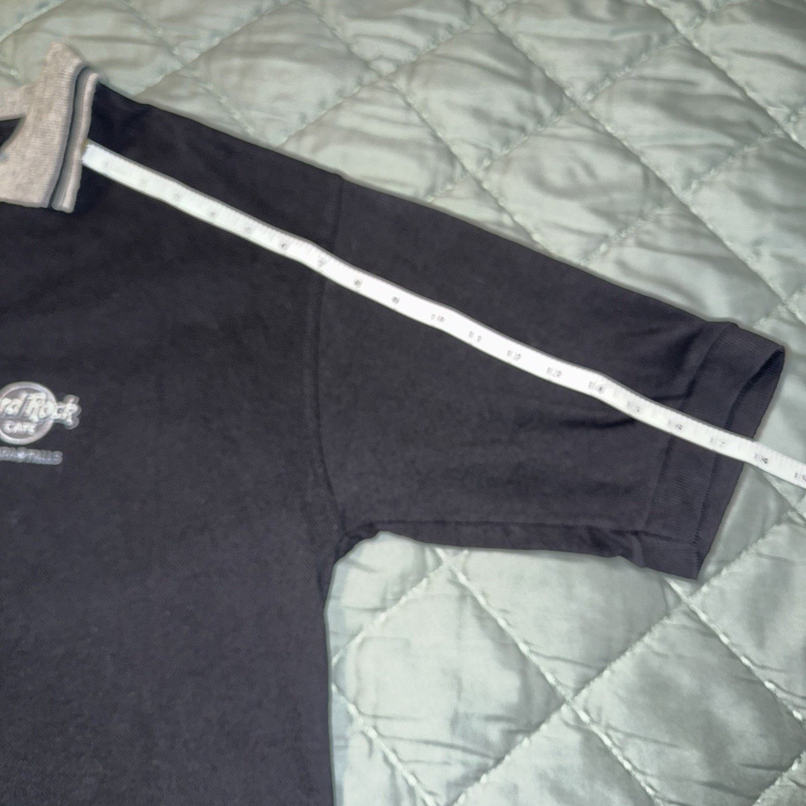 Hard Rock Cafe Vintage Hard Rock Cafe Niagara Falls Black Polo Y2K Sz Large Size US L / EU 52-54 / 3 - 10 Thumbnail