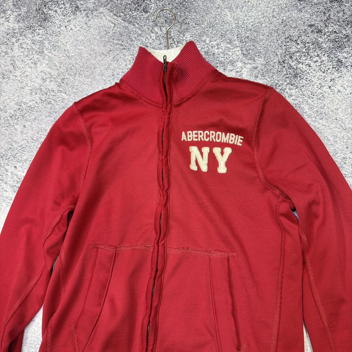 Abercrombie & Fitch Abercrombie & Fitch Mens Zip Up Sweater L Size Size US L / EU 52-54 / 3 - 3 Thumbnail