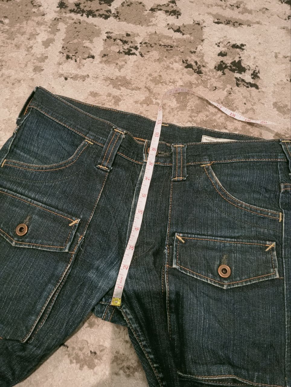 Japanese Brand JAPANESE STUDIO ECRU 6 POCKET BUSHPANTS JEANS Size US 33 - 11 Thumbnail