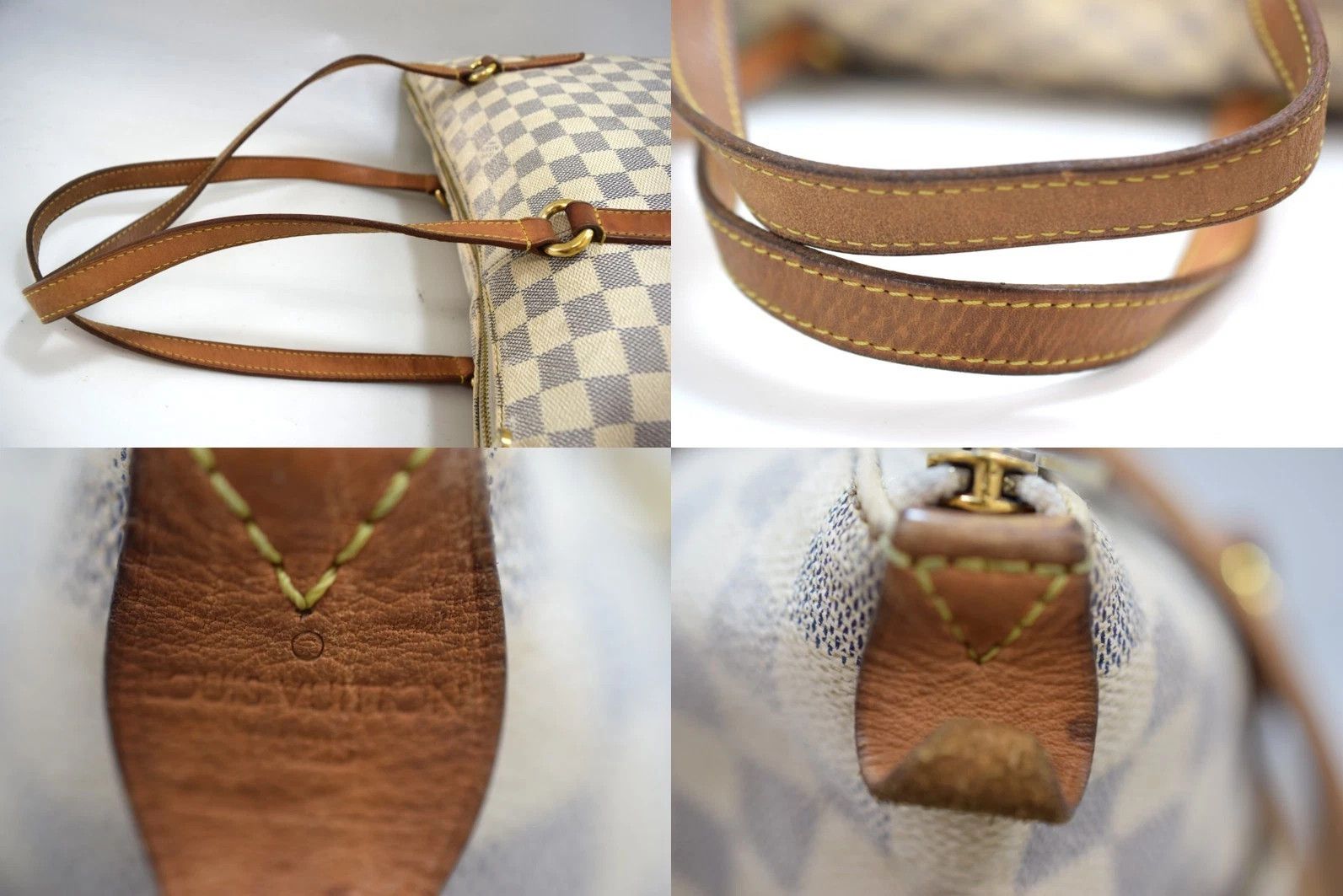 Louis Vuitton Louis Vuitton Totally MM Tote Bag Damier Azur Canvas N51262 Size ONE SIZE - 7 Thumbnail