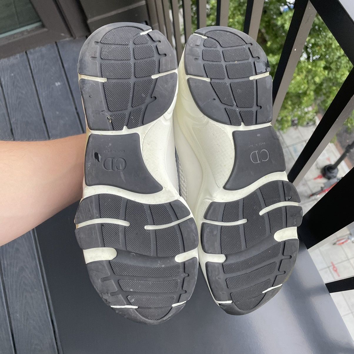 Dior Dior b22 white grey Size US 9 / EU 42 - 5 Thumbnail