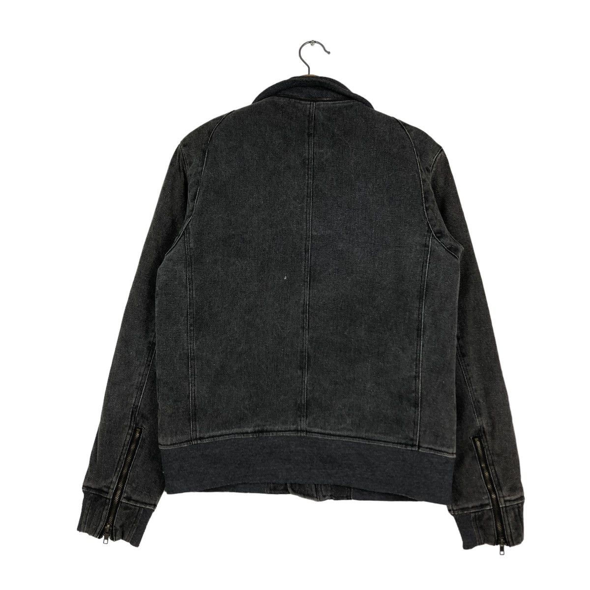 Hysteric Glamour 🔥VINTAGE BIKER JACKET BRTHBREATH MULTI ZIPPER POCKETS Size US M / EU 48-50 / 2 - 10 Thumbnail