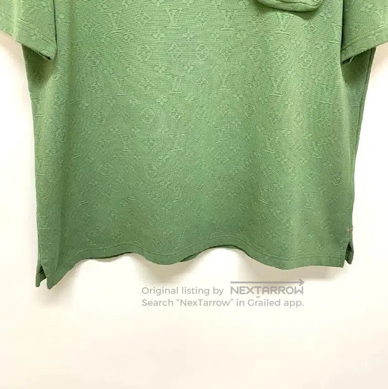 Louis Vuitton Louis Vuitton Green Cotton T. Size US XXL / EU 58 / 5 - 6 Thumbnail