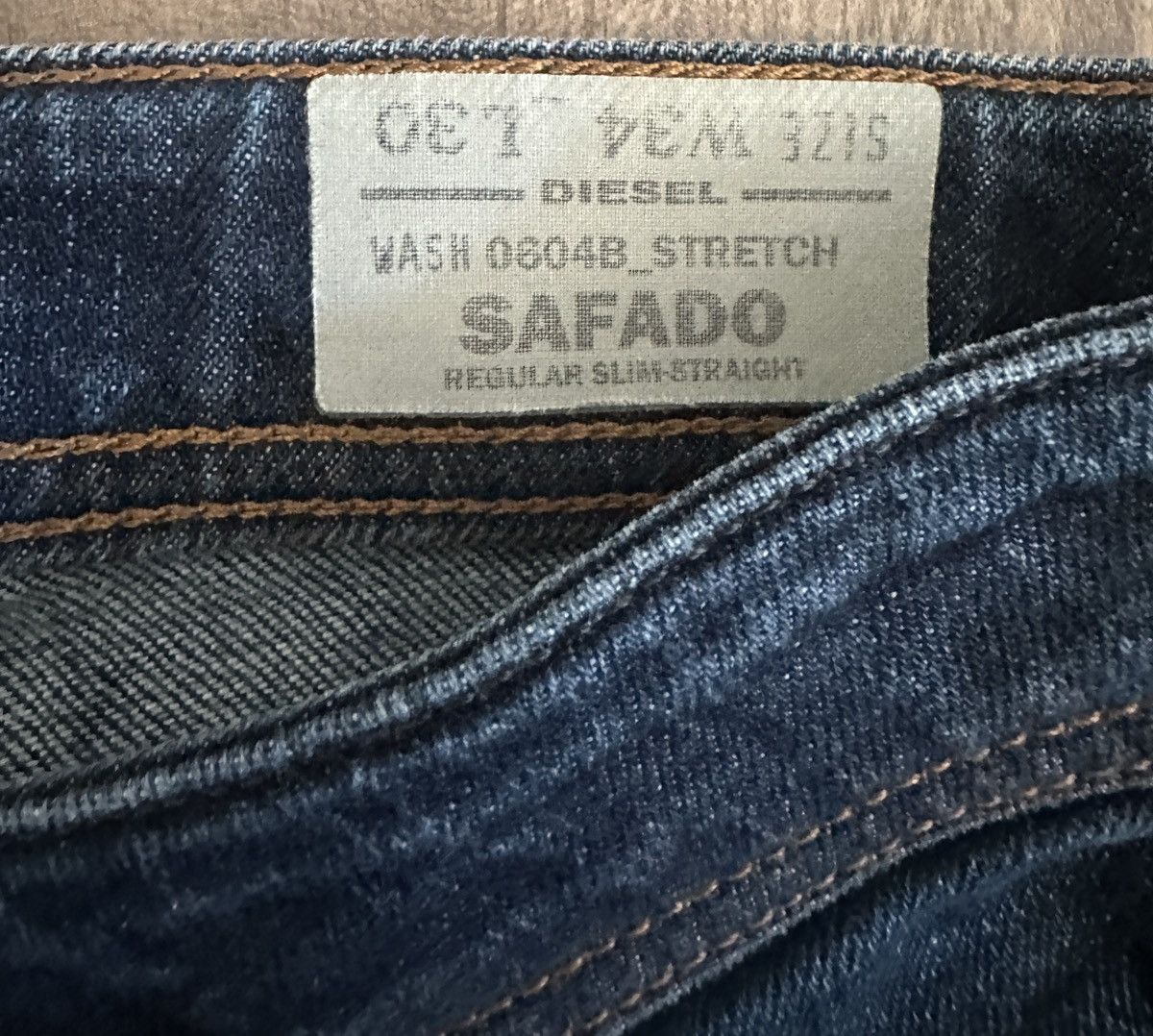 Diesel Diesel Safado Denim size 34 Size US 34 / EU 50 - 5 Thumbnail