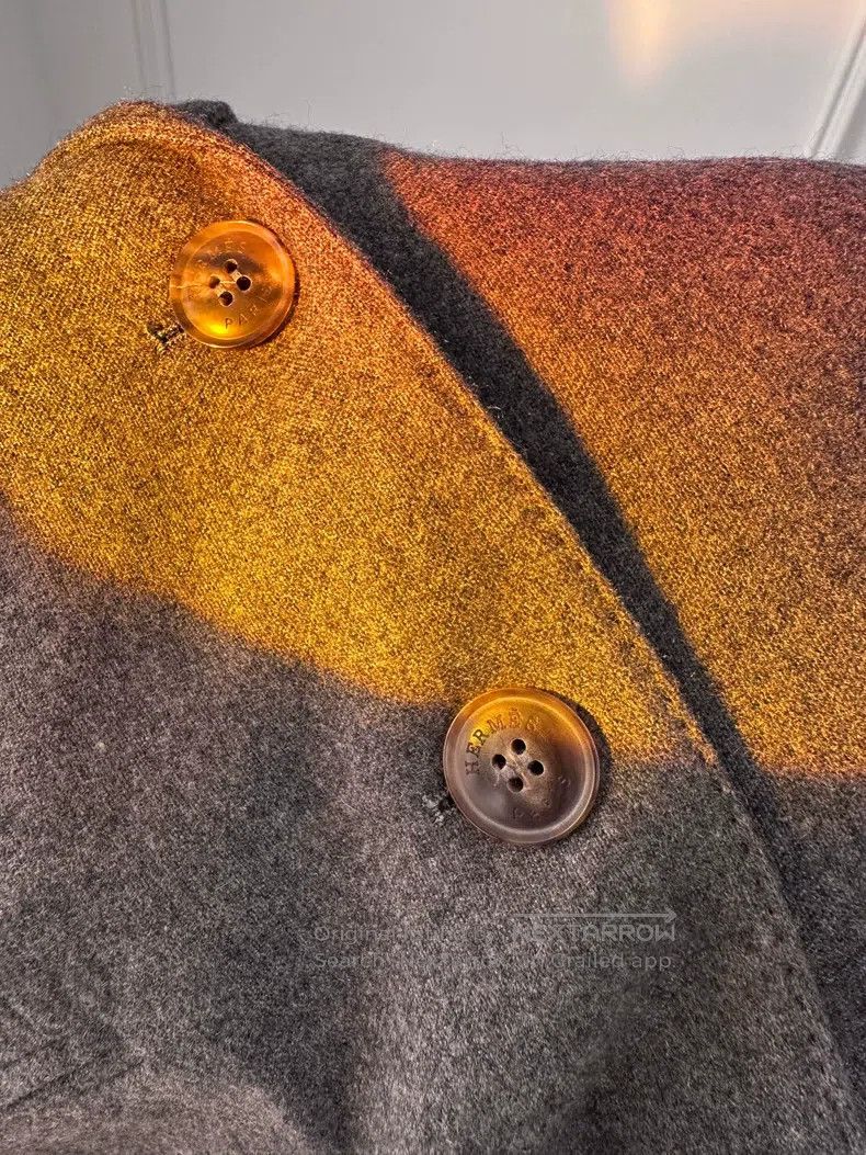Hermes Hermes Cashmere Suit Jacket, Gray Size XXS / US 00 / IT 34 - 6 Thumbnail