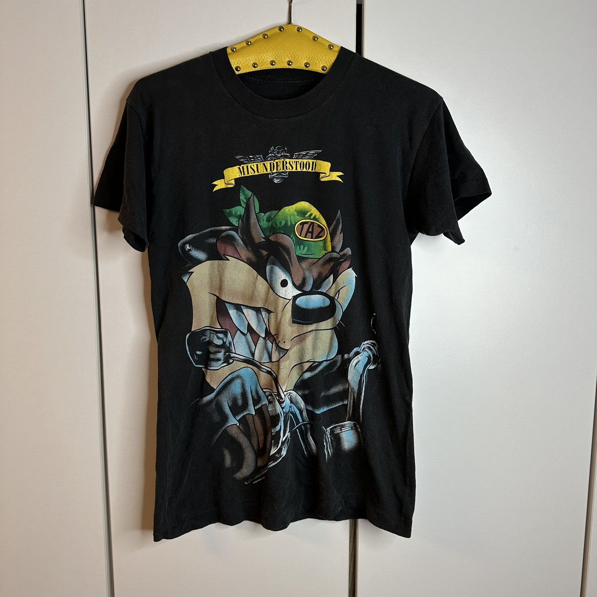 Cartoon Network Looney Tunes Taz 1995 Warner Brother Vintage Movie 90s Tees Size US S / EU 44-46 / 1 - 1 Thumbnail