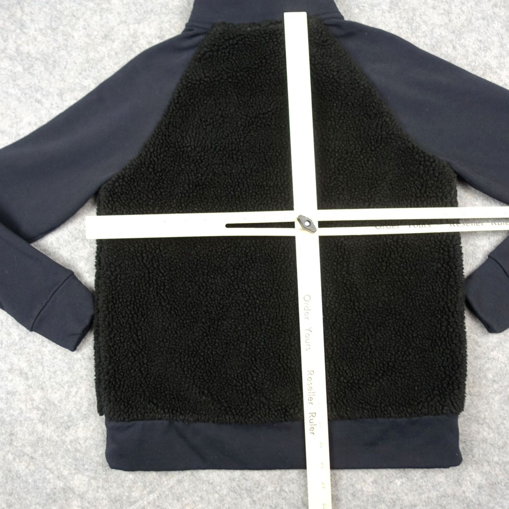 Athleta Athleta Jacket Womens XS Black Full Zip Pockets Fleece Knit Solid Regular Fit Size XS / US 0-2 / IT 36-38 - 7 Thumbnail