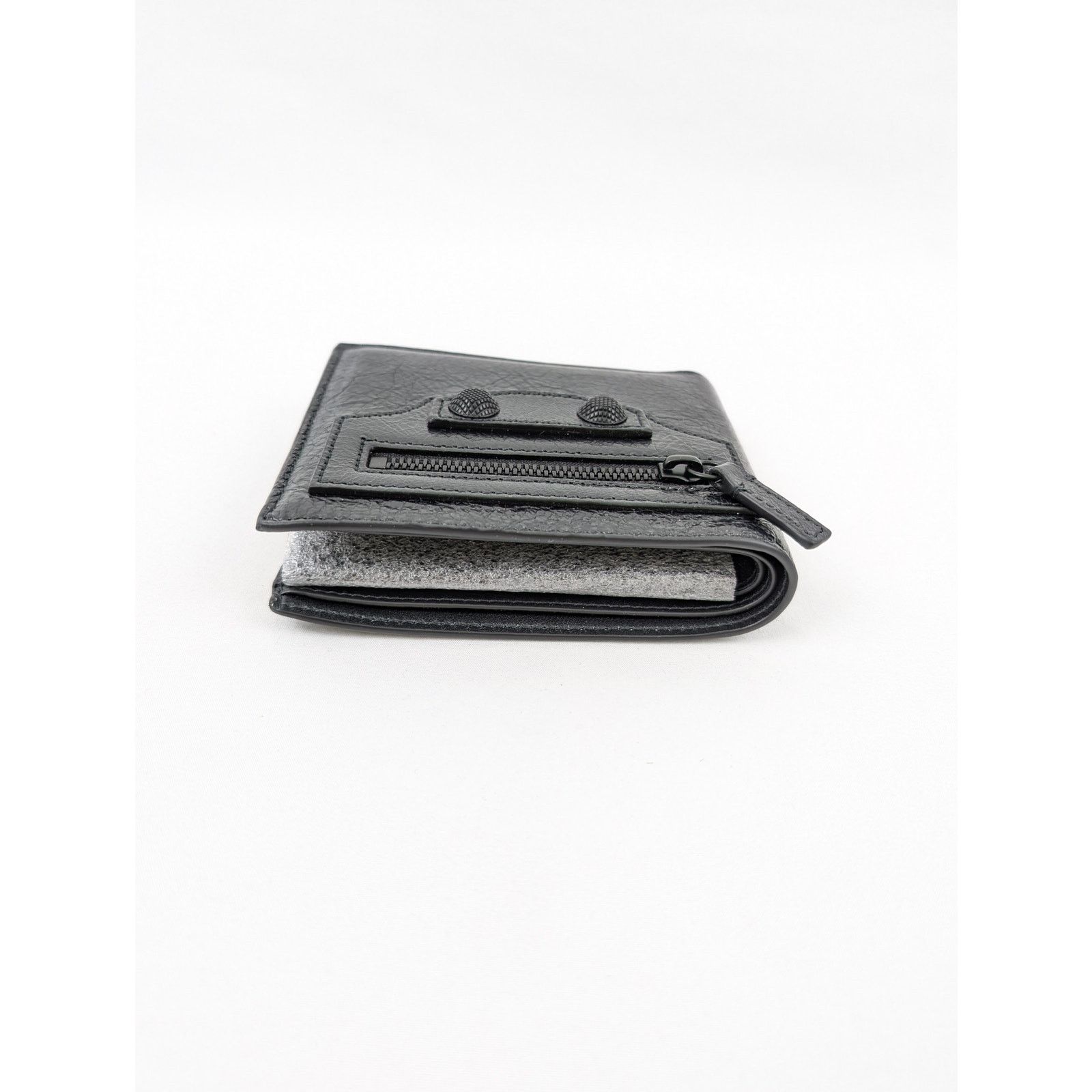 Balenciaga o1rshd1 LE Cagole Squa Fold Wallet Card Arena Lamb Size ONE SIZE - 3 Thumbnail