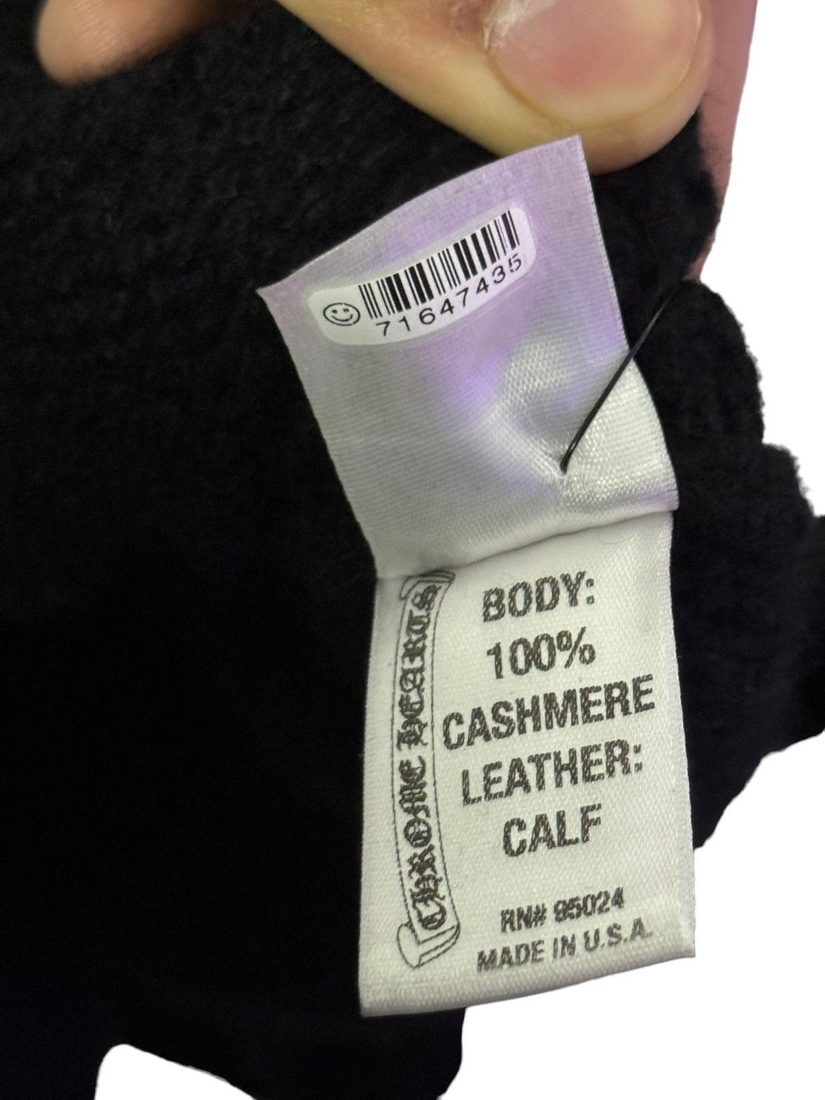 Chrome Hearts Chrome Hearts Cashmere Long Zip Up w/ Flooded Patched Spine Size US S / EU 44-46 / 1 - 13 Thumbnail