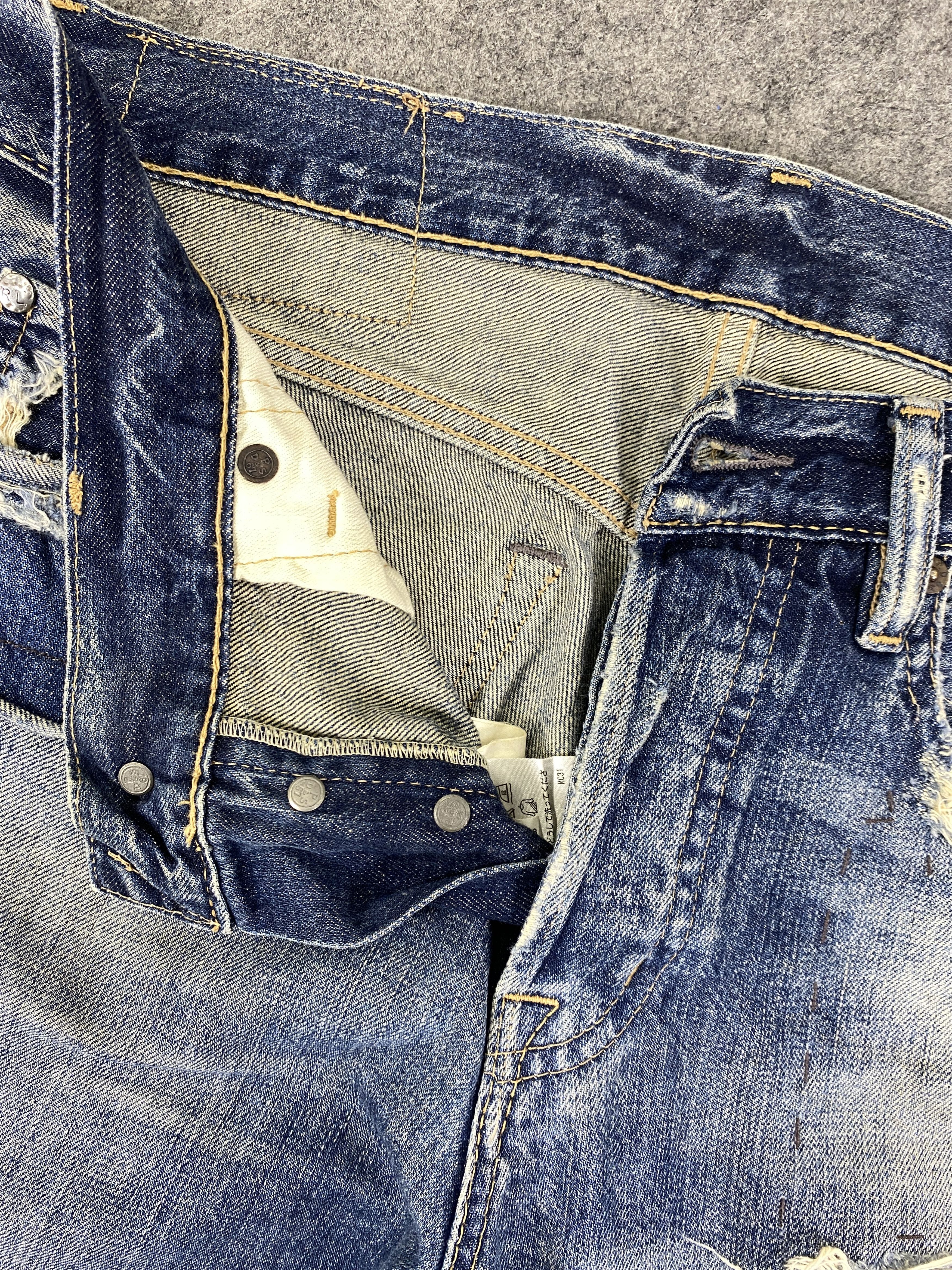 Denim & Supply Ralph Lauren Ralph Lauren Denim & Supply Distressed Yarn 30x32 - JN3300 Size US 30 / EU 46 - 7 Thumbnail