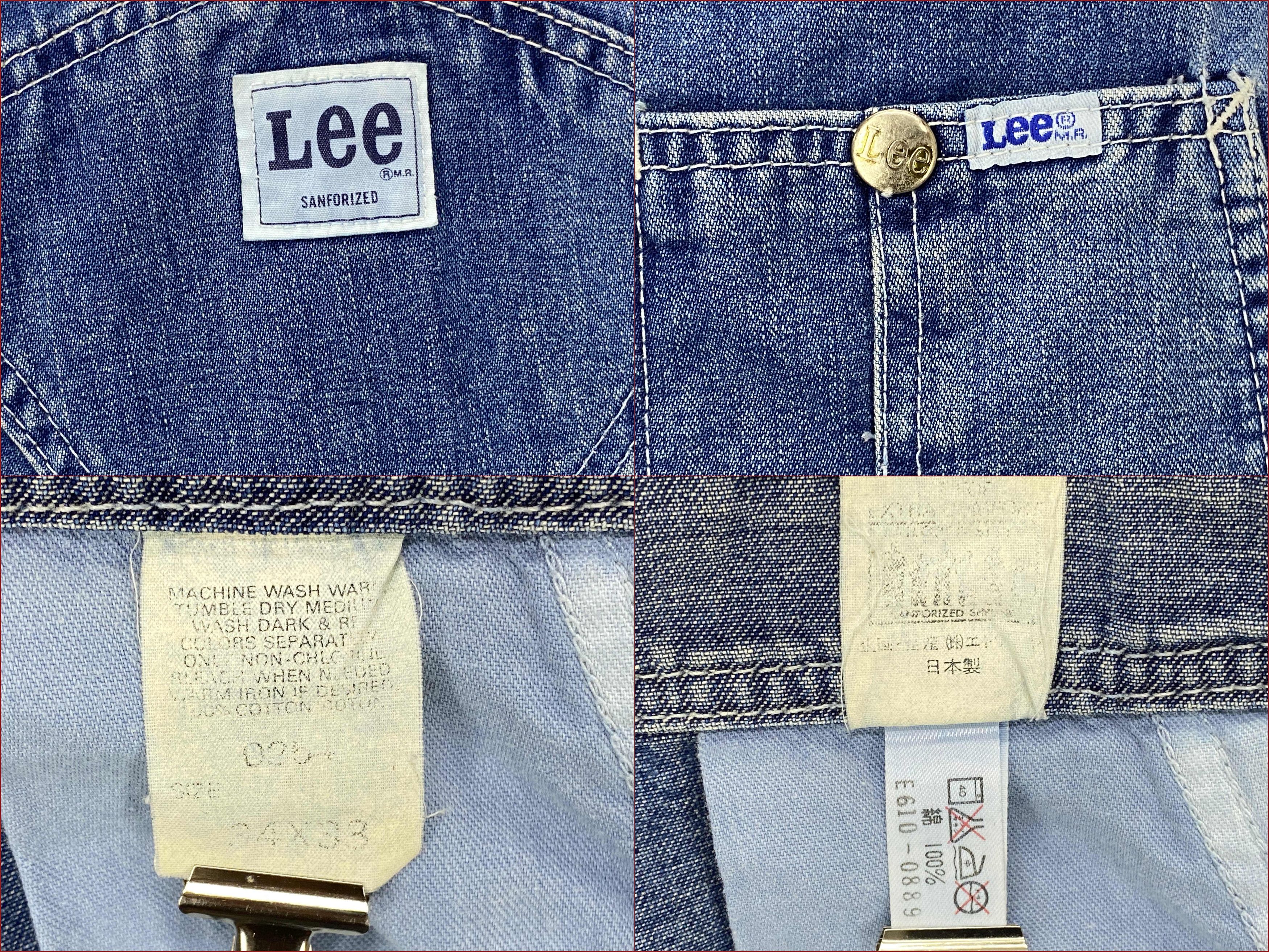 Lee Lee Carpenter Bib Overalls Size US 38 / EU 54 - 8 Thumbnail