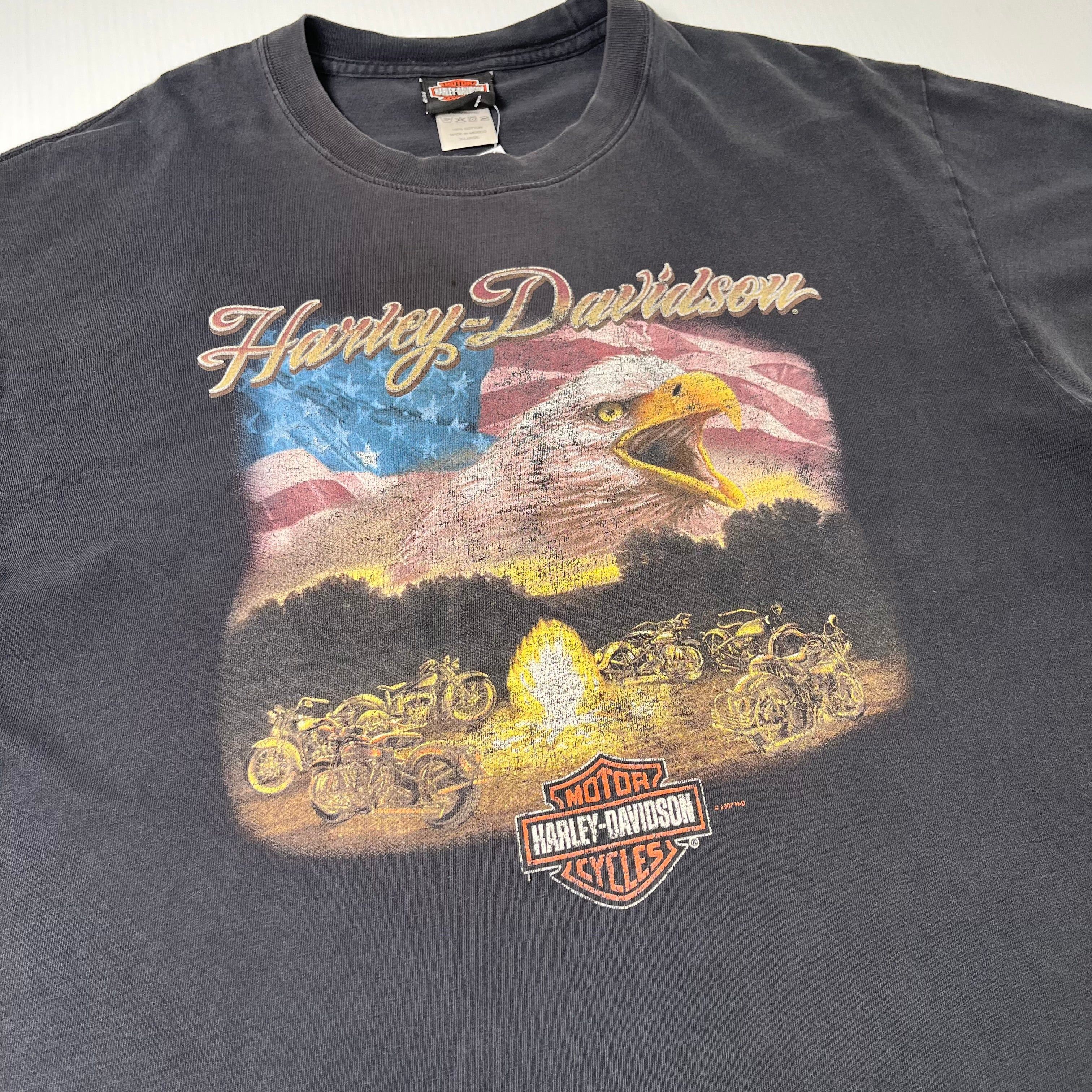 Harley Davidson Vintage Harley Davison Northern Ireland Graphic Tee XL Size US XL / EU 56 / 4 - 5 Thumbnail