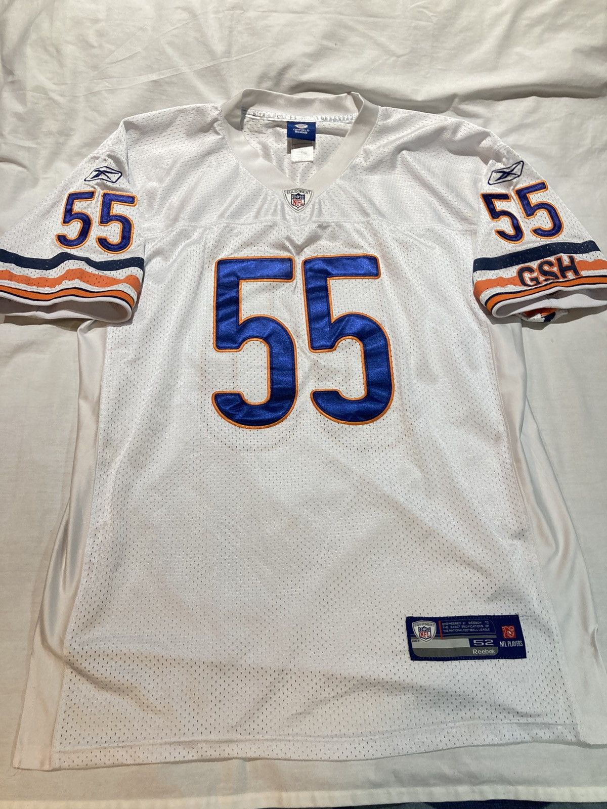 Reebok Lance Briggs Chicago Bears Jersey, Men’s size 52 Size US XL / EU 56 / 4 - 6 Thumbnail