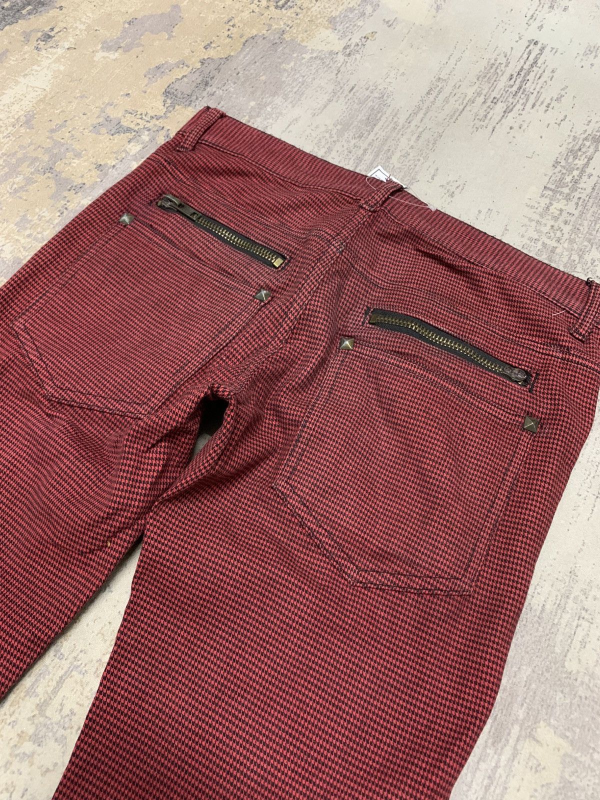 Seditionaries GLAD NEWS Seditionaries Checked Punk Zipper Pant Size US 31 - 10 Thumbnail