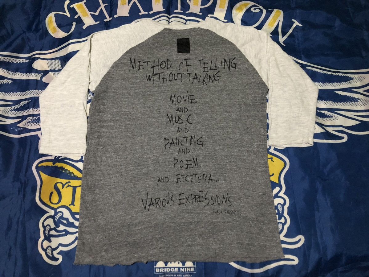 Japanese Brand Smack Engineer REASON Gothic Poem Raglan Japanese Brand Size US M / EU 48-50 / 2 - 5 Thumbnail