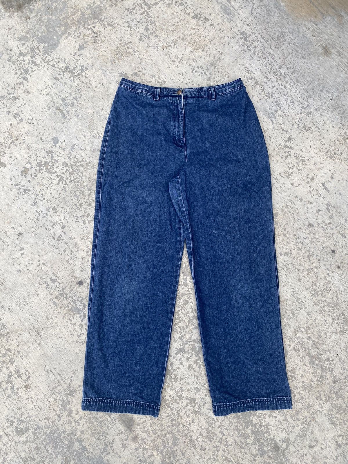 Ralph Lauren Lauren Ralph Lauren Wide Leg Denim Pants Size 29" - 1 Thumbnail
