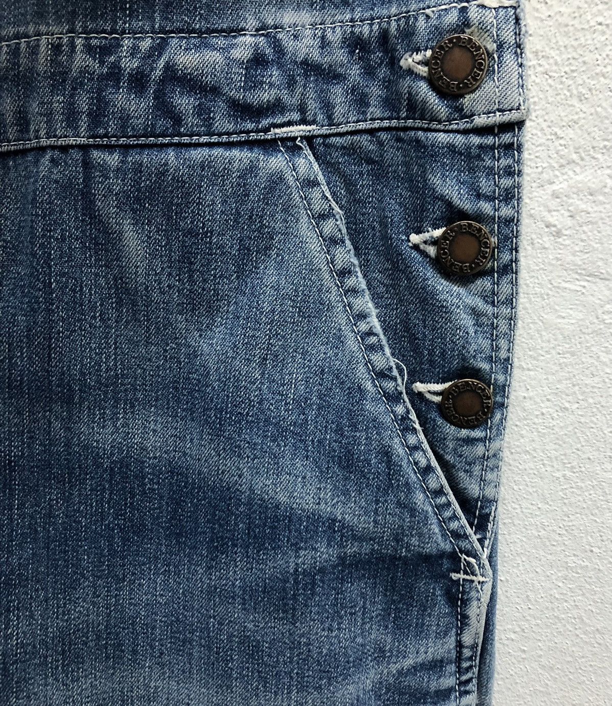 Vintage Vintage Bencer Natural Jeans Overalls Size US 34 / EU 50 - 9 Thumbnail