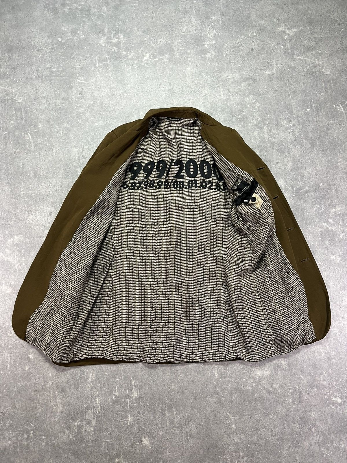 Jean Paul Gaultier 1999/2000 Jean Paul Gaultier Buttoned Blazer Jacket 50 Size 40L - 10 Thumbnail