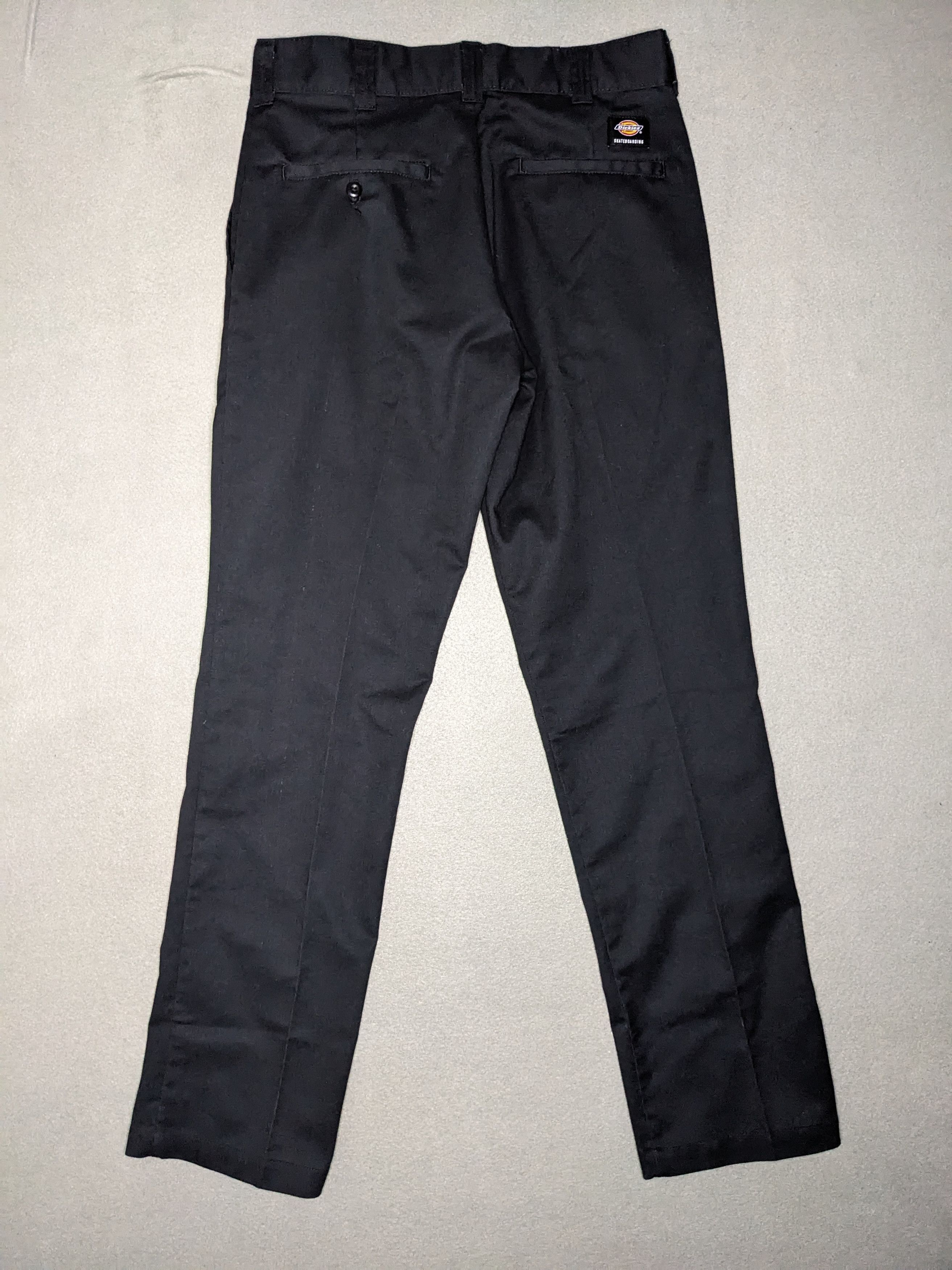 Dickies Dickies Skateboarding Chino Pants 30x32 Black Twill Workwear Size US 30 / EU 46 - 2 Thumbnail