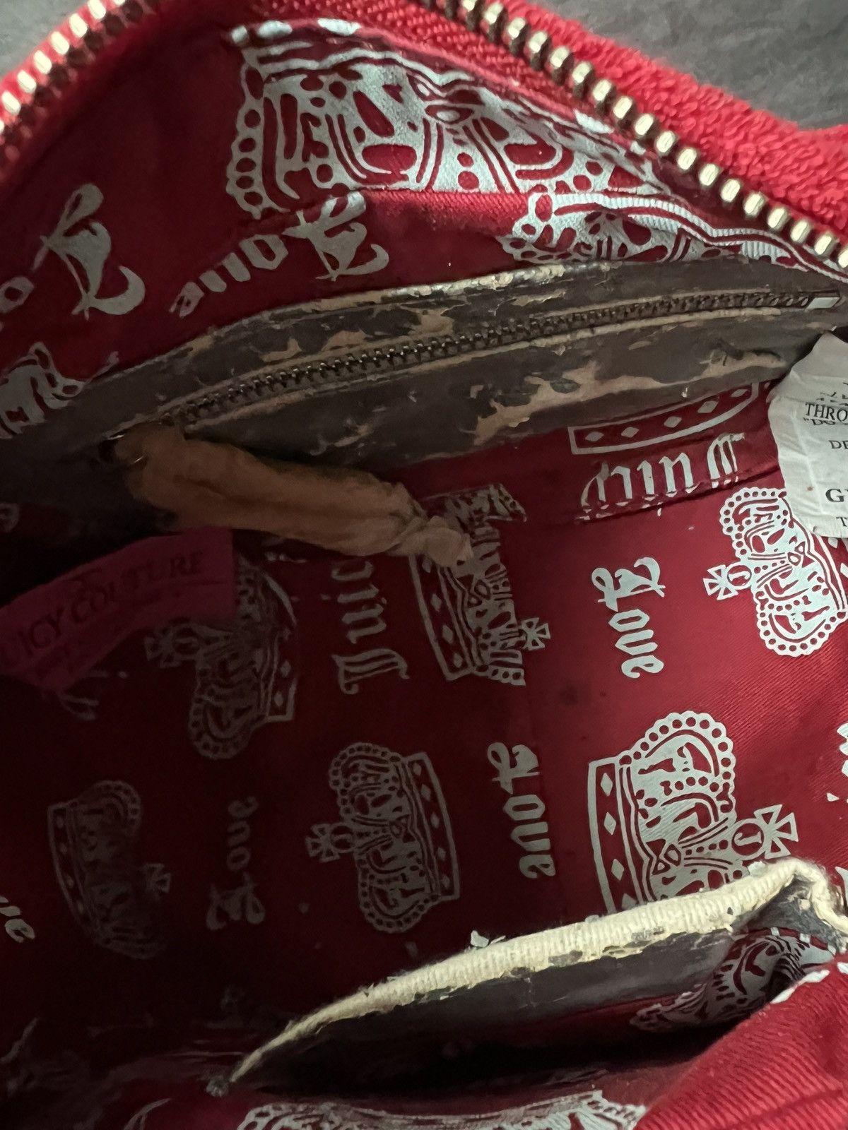 Juicy Couture × Vintage Juicy Couture : What Would Juicy Do ? Bag Cheery Red + Gift Size ONE SIZE - 15 Thumbnail