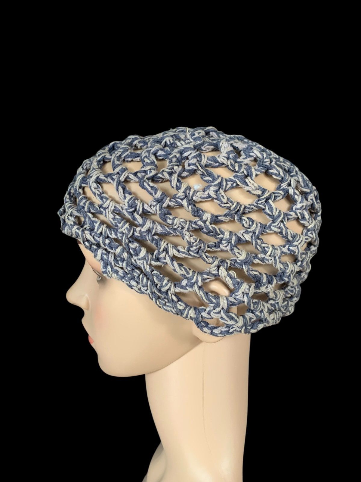 Japanese Brand × Kapital × Vintage Crochet Knitted Beanie Hat Hand Made Japanese style Size ONE SIZE - 4 Thumbnail