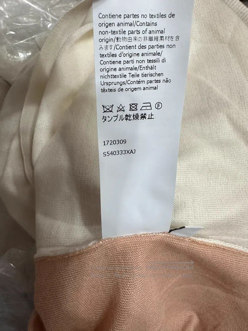 Loewe Loewe Cashmere Knit Polo Short-sleeve T-shirt Size M / US 6-8 / IT 42-44 - 6 Thumbnail