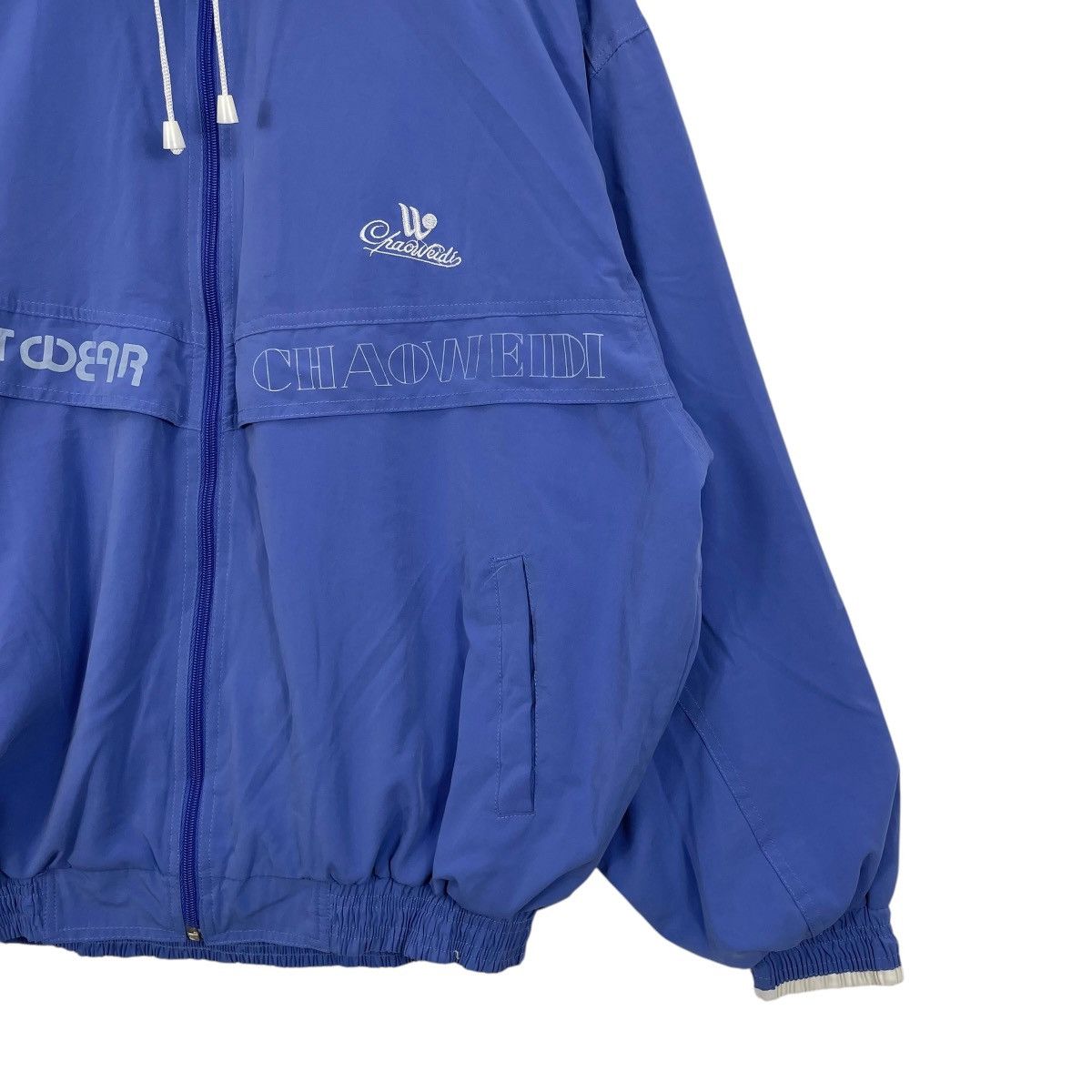 Vintage Vintage ChaoWeidi Sportswear Nylon Zipper Jacket Size US XXL / EU 58 / 5 - 5 Thumbnail