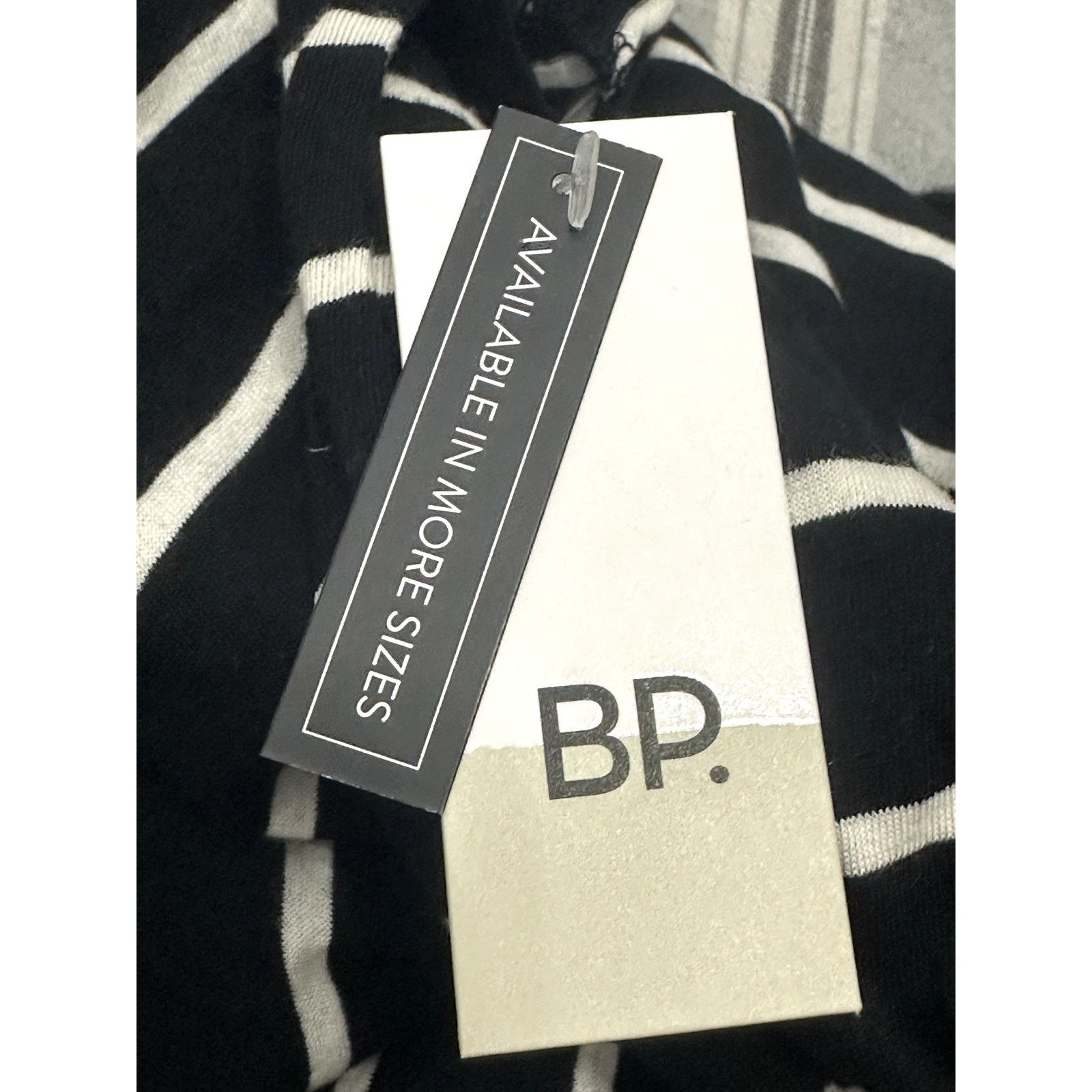 BP. BP Short Sleeve T-Shirt Striped Black/White Women's XS NWT Size XS / US 0-2 / IT 36-38 - 7 Thumbnail