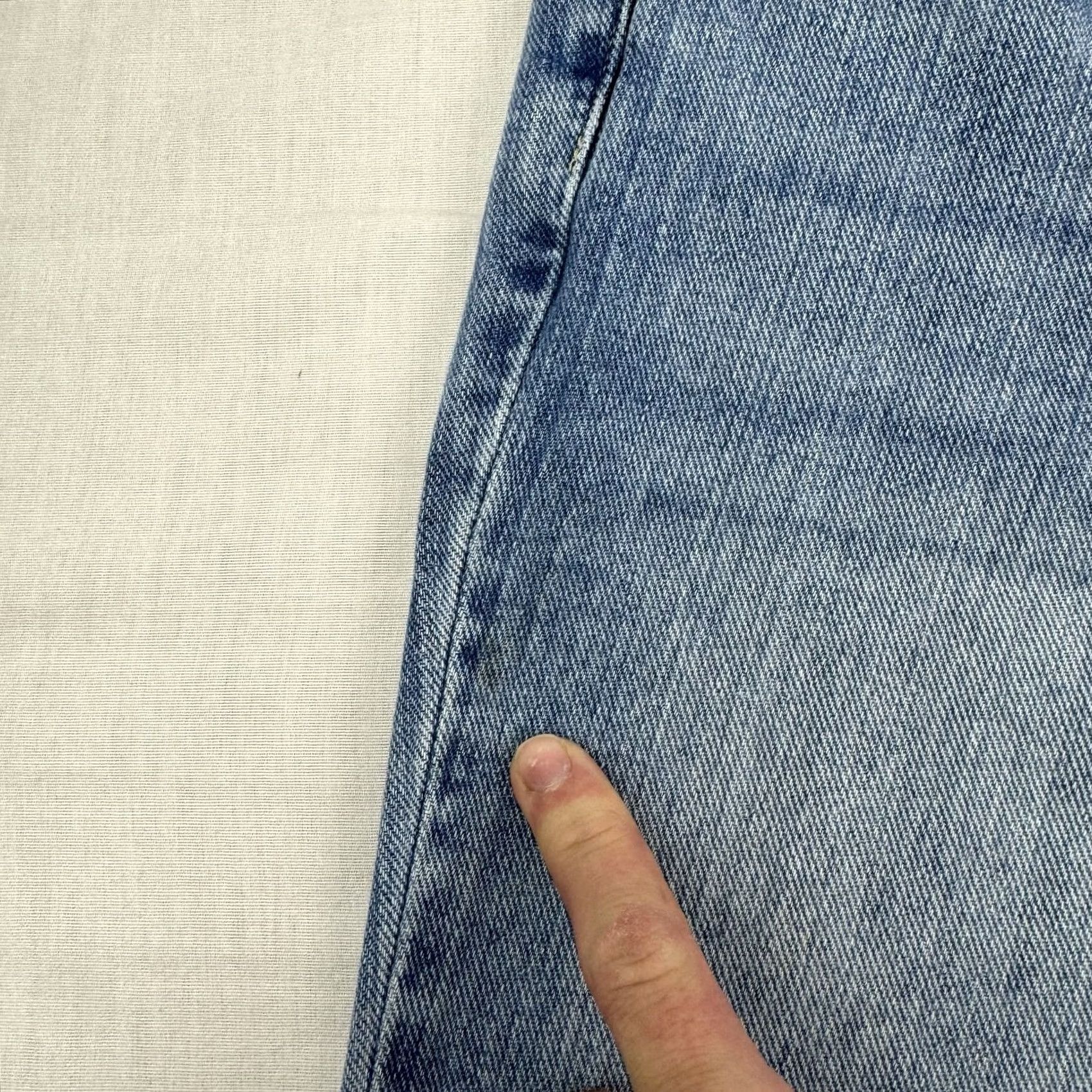 American Eagle Outfitters VINTAGE American Eagle Jeans Womens 12 Reg Hipster Fit Low Waist Flare Y2K 90s Blue Size 34" / US 12 / IT 48 - 5 Thumbnail