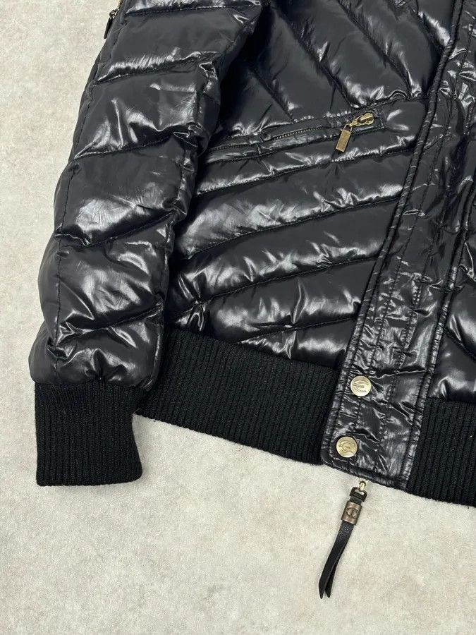 Just Cavalli 2000s Cavalli Cavalli Black Nylon Quilted Puffer Jacket Size US M / EU 48-50 / 2 - 8 Thumbnail