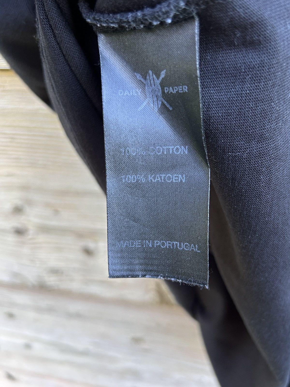 Daily Paper Daily Paper Neck Inscription Logo Like Acne Studios T-Shirt Size US M / EU 48-50 / 2 - 8 Thumbnail