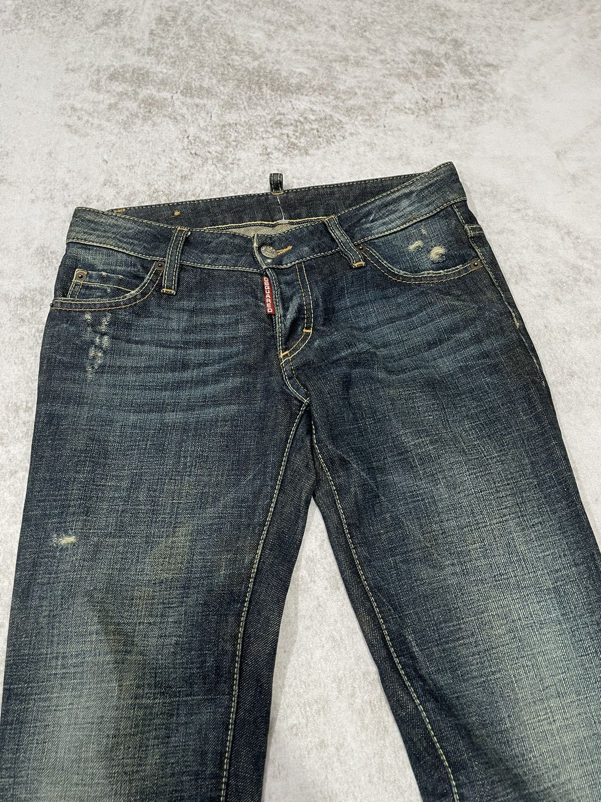 Hysteric Glamour × If Six Was Nine × Le Grande Bleu (L.G.B.) 2000s Dsquared2 skiny japan denim pants punk style Size US 28 / EU 44 - 3 Thumbnail