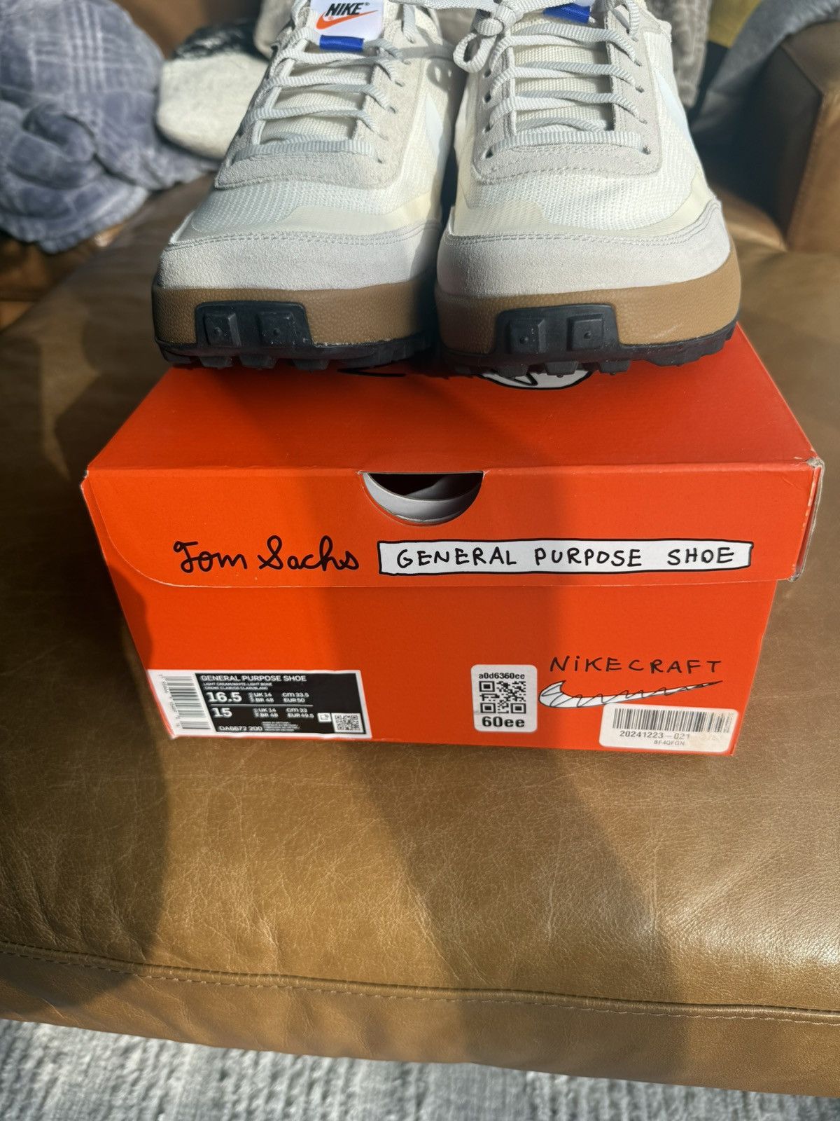 Nike NikeCraft General Purpose Tom Sachs Sail Size 15M. Size US 15 / EU 48 - 7 Thumbnail