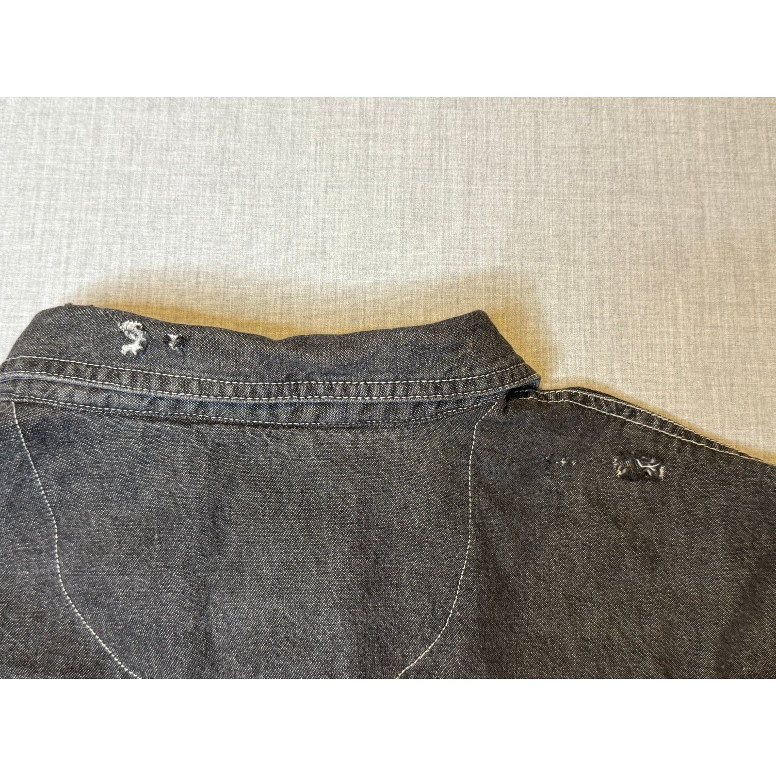 Bugle Boy × Vintage Vintage Bugle Boy Jean Company Button Up Denim Shirt Large Size US L / EU 52-54 / 3 - 6 Thumbnail