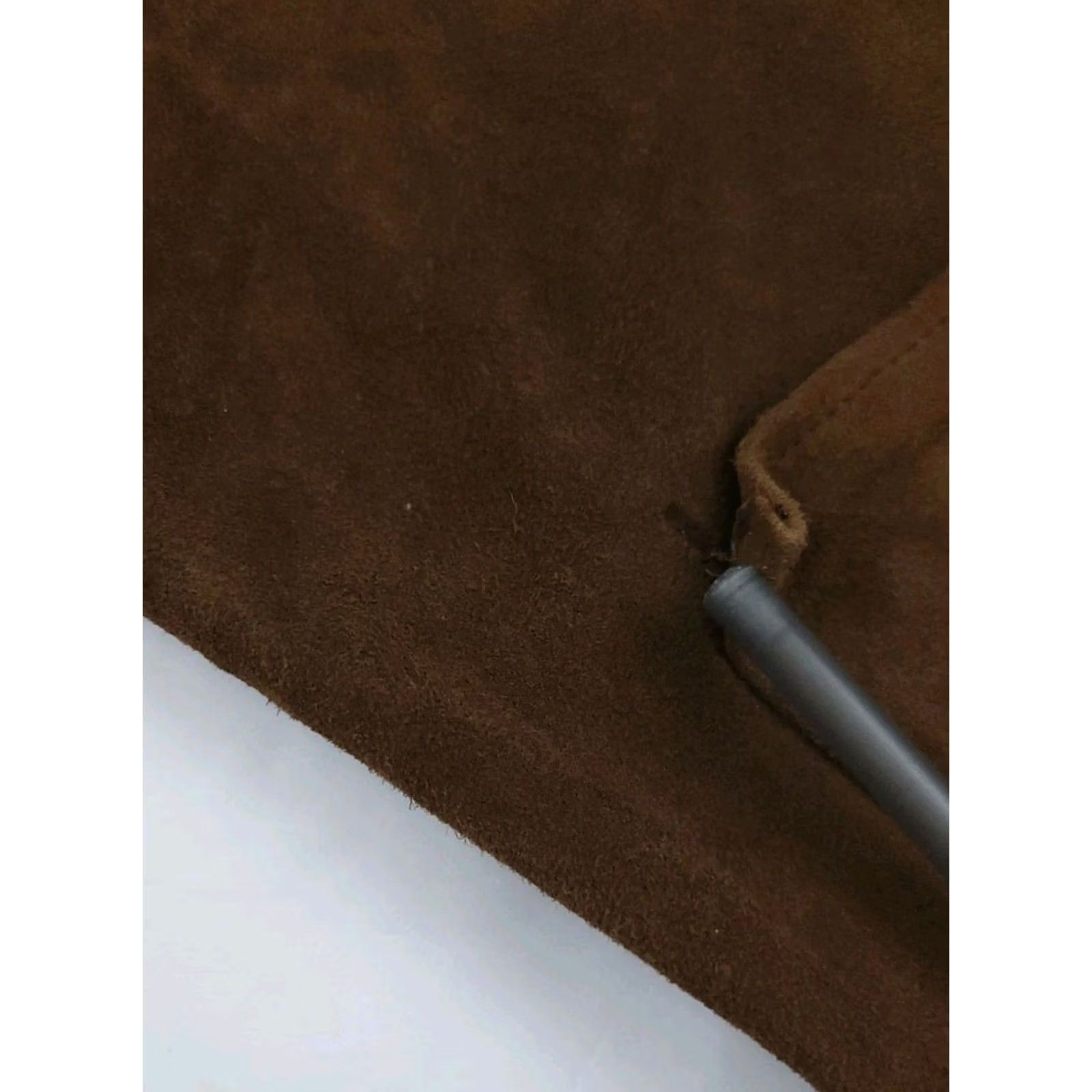 Polo Ralph Lauren VINTAGE Polo Ralph Lauren Vest Brown Leather Suede Zip Sport Rare RL M Vtg Size US M / EU 48-50 / 2 - 5 Thumbnail