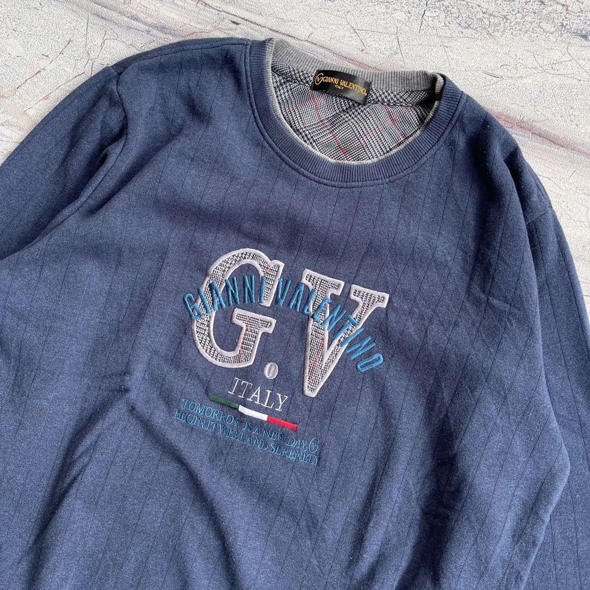 Valentino Vintage gianni Valentino crewneck Size US L / EU 52-54 / 3 - 2 Thumbnail
