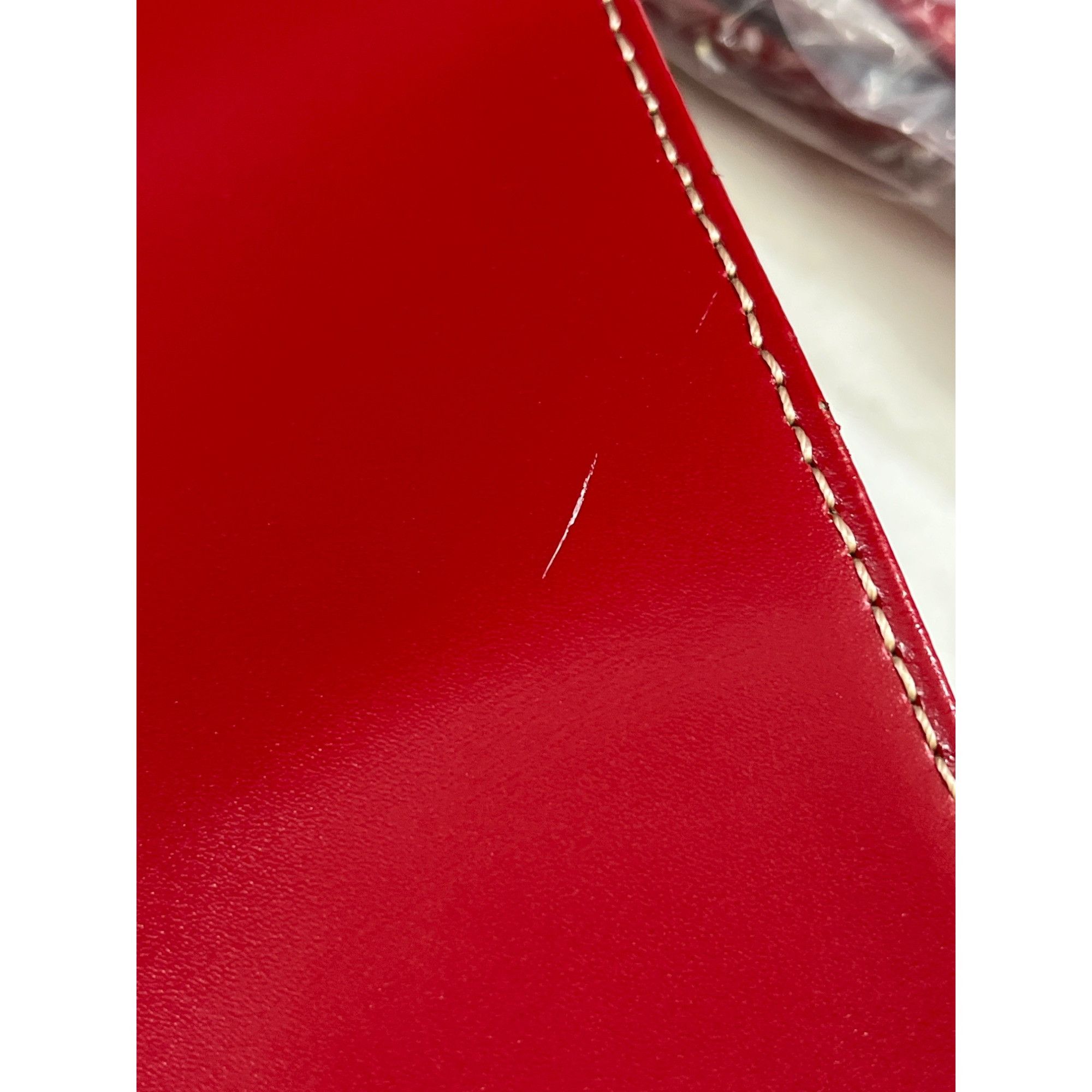 Wilsons Leather Wilsons Leather Women's Red Purse/Tote/Shoulder Bag SKU 5727 Size ONE SIZE - 9 Thumbnail
