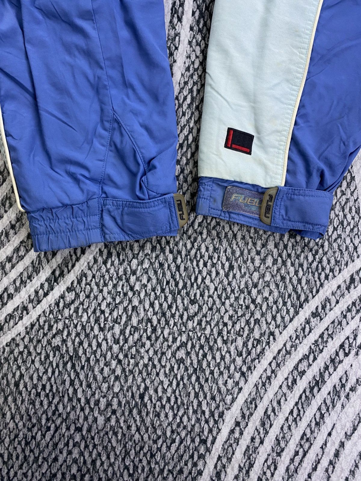 Fubu Vintage FUBU Rare Sport Two Tone Blue Zipper Jacket Size US XXL / EU 58 / 5 - 8 Thumbnail