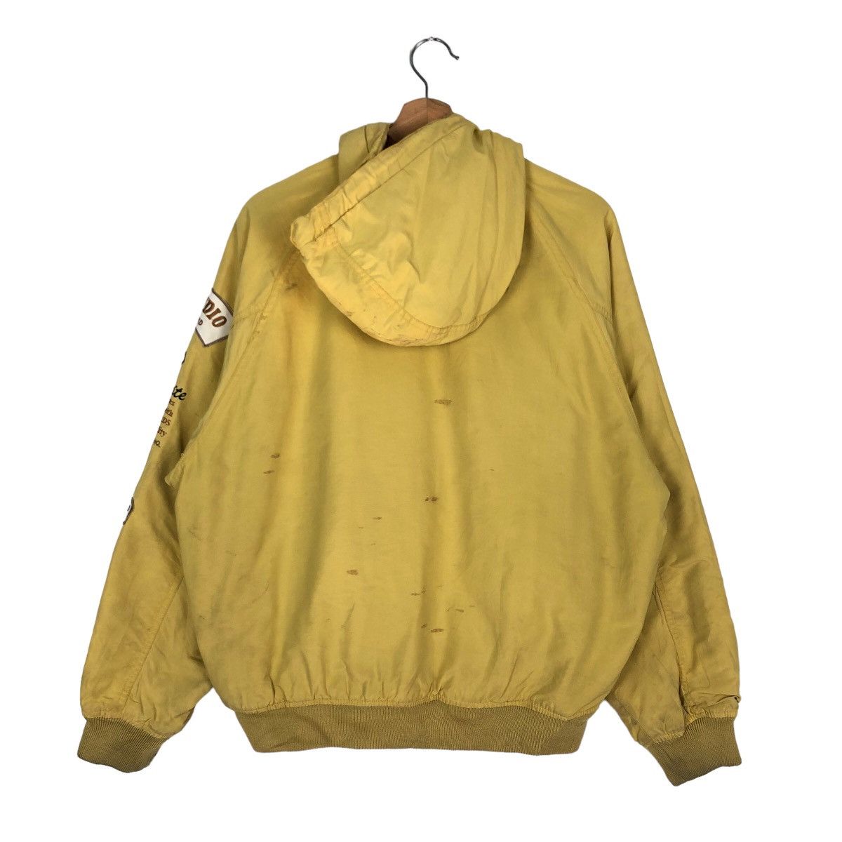 Japanese Brand VINTAGE BOMBER JACKET PRACT STUDIO ISSEY MIYAKE BIG LOGO Size US M / EU 48-50 / 2 - 7 Thumbnail