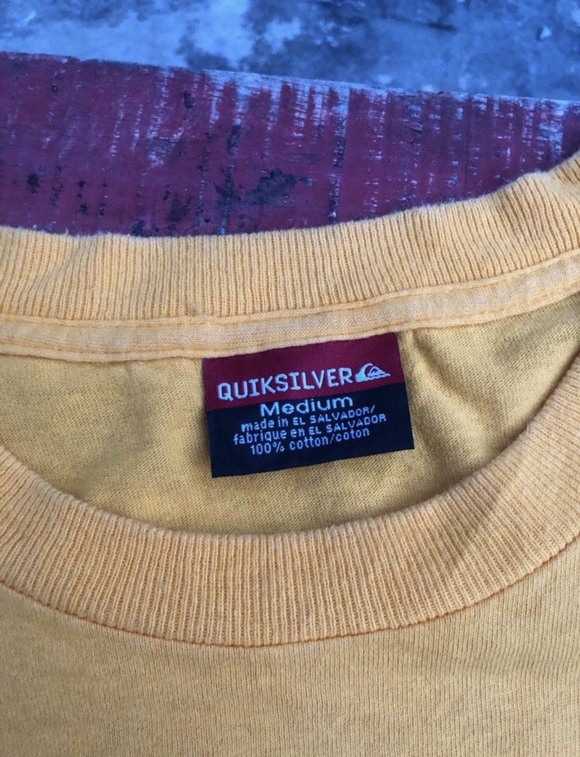 Quiksilver × Vintage Vintage shortsleeve Quicksilver Size US L / EU 52-54 / 3 - 3 Thumbnail