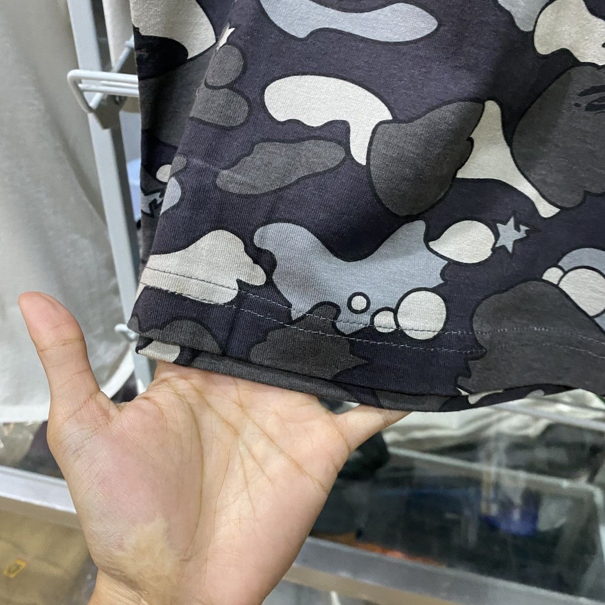 Bape Bape - A Bathing Ape Multi Full Camo Sta Psyche S Tee Size US S / EU 44-46 / 1 - 6 Thumbnail