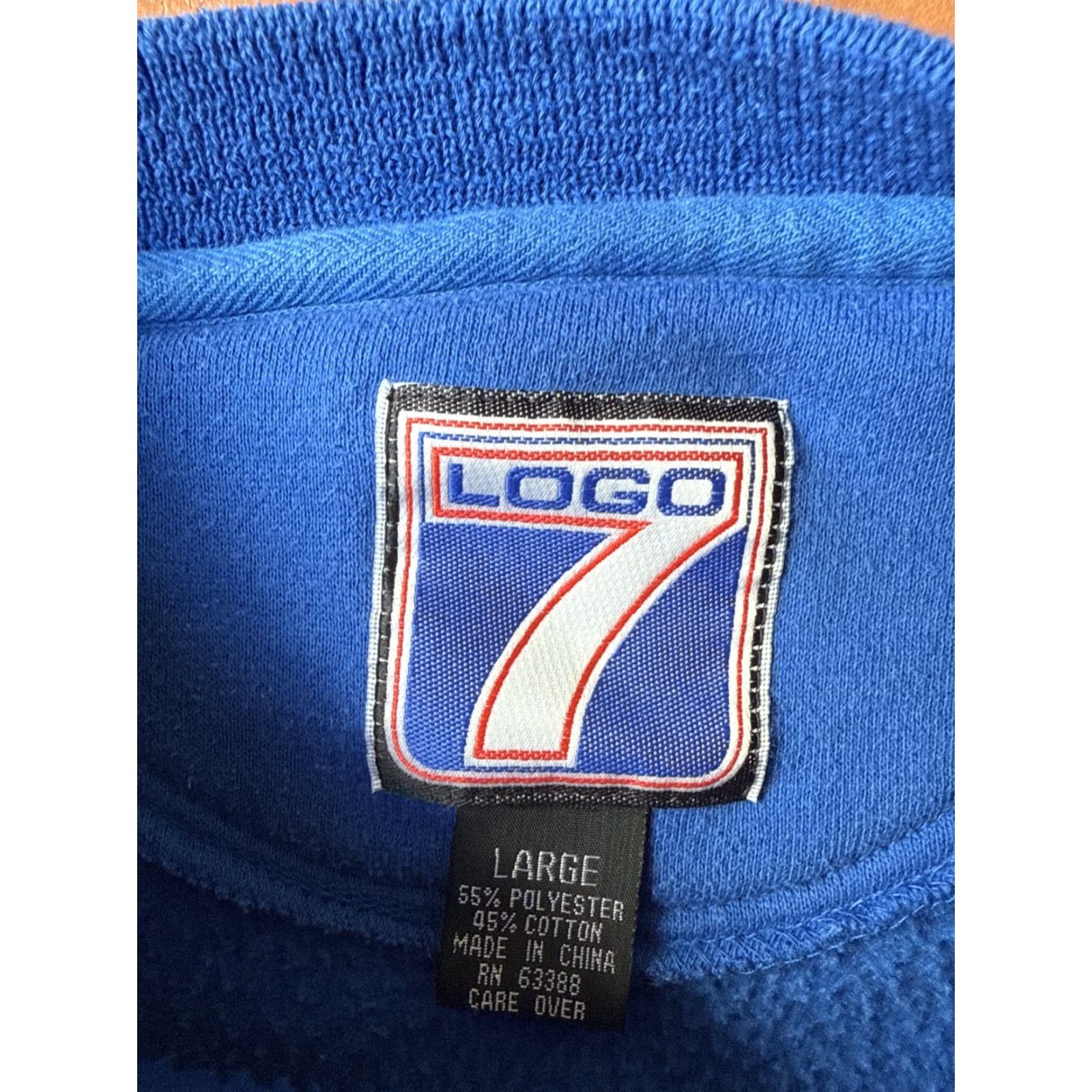 Logo 7 VINTAGE Logo 7 Florida Gators Crewneck Sweatshirt Large Blue Embroidered 90s Cotton Men Size US L / EU 52-54 / 3 - 2 Thumbnail