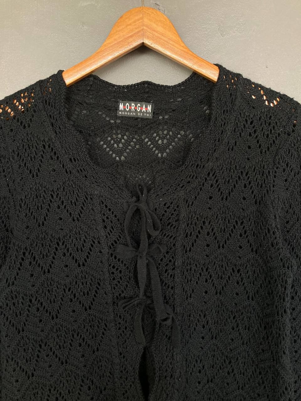 Morgan De Toi Y2k Morgan De Toi Lacey Knit Cover-Up Size M / US 6-8 / IT 42-44 - 3 Thumbnail