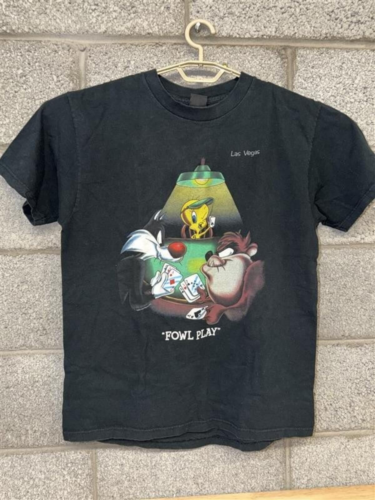 Other Vintage Looney Tunes Las Vegas Fowl Play L Tweety Casino Size US L / EU 52-54 / 3 - 1 Thumbnail