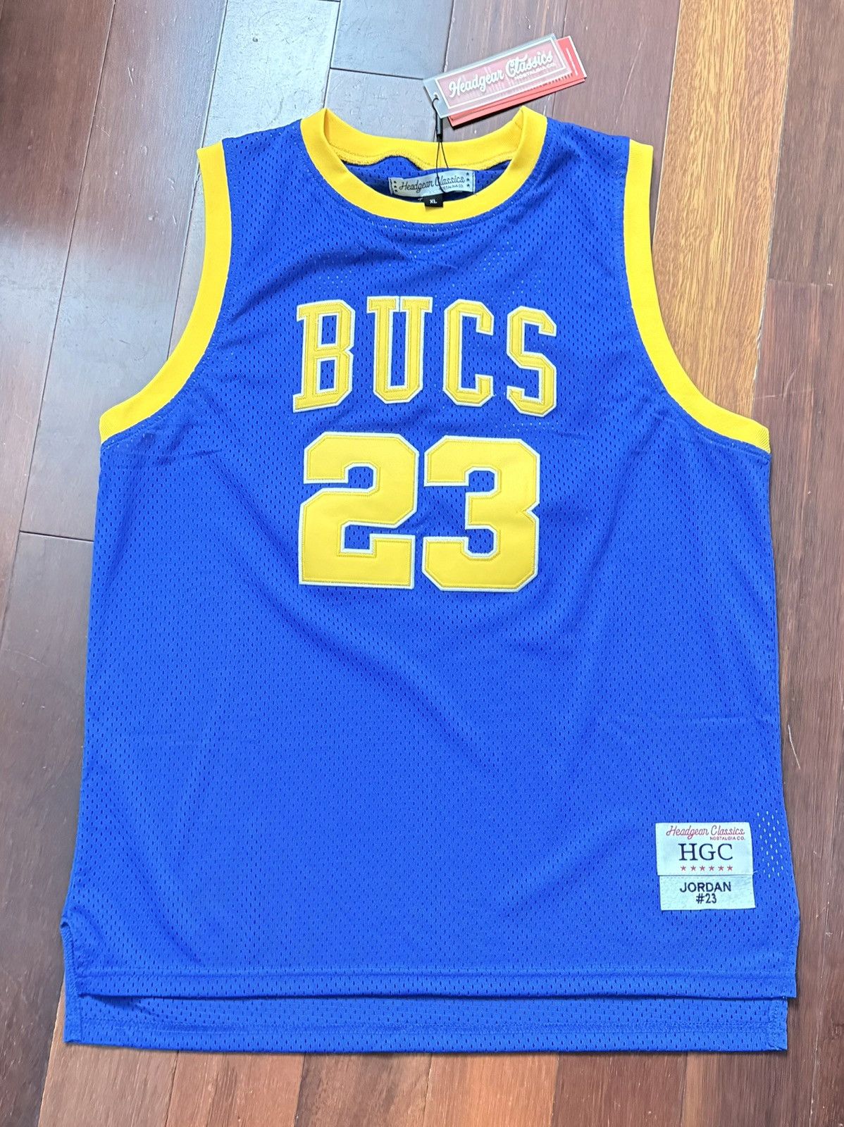 Other Michael Jordan Emsley A. Laney High School Stitched Jersey Size US XL / EU 56 / 4 - 1 Thumbnail
