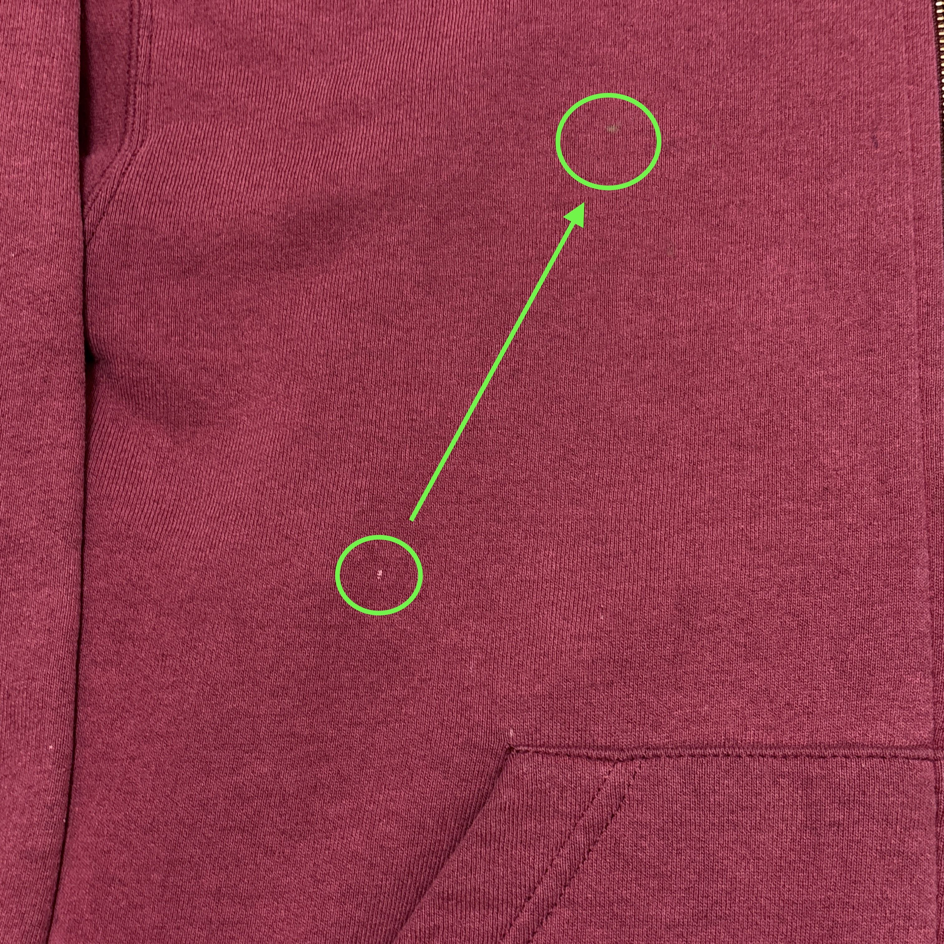 Fruit Of The Loom Vintage Blank Hoodie 90s Fruit Of The Loom Made In Usa Size US L / EU 52-54 / 3 - 11 Thumbnail